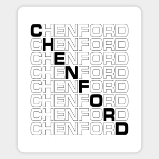 CHENFORD (textwork) | The Rookie Magnet